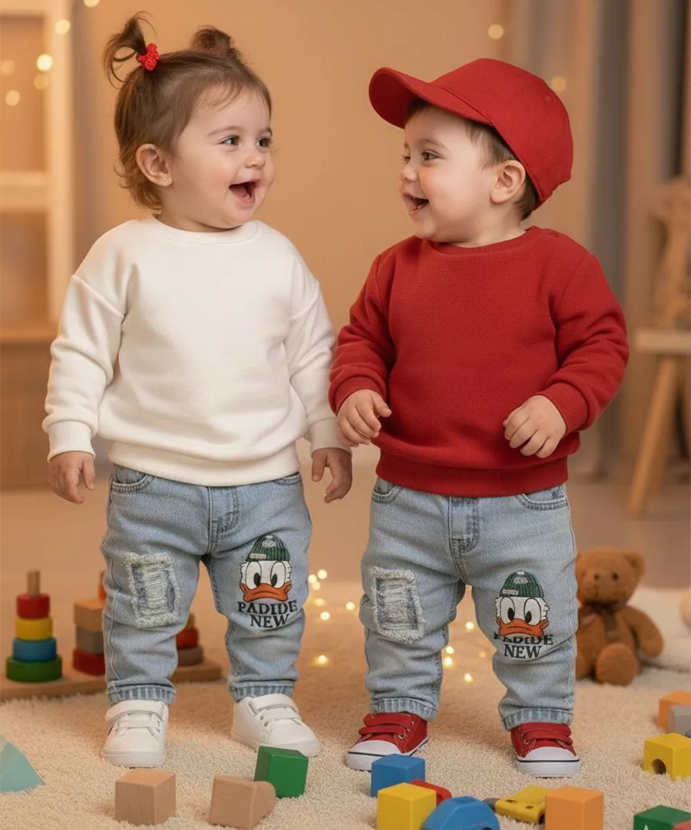 شلوار جین بچگانه اسپرت